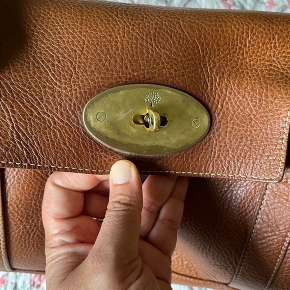 Mulberry Brown Leather Shoulder Bag - Picture 16 of 16